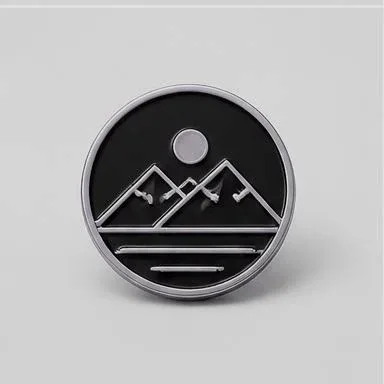 Pins med logotyp