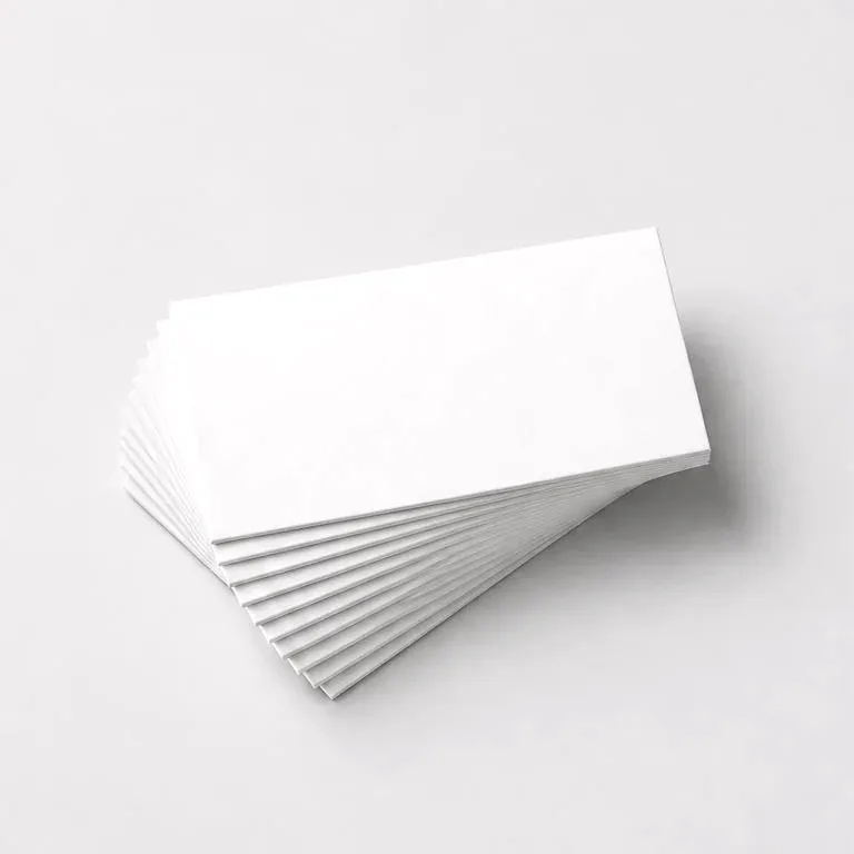 Visitkort blank laminat